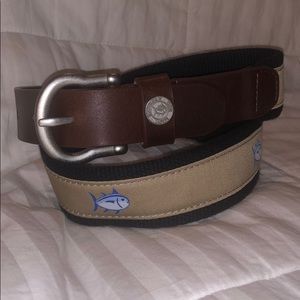 SOUTHERN TIDE Skipjack Ribbon Belt- New